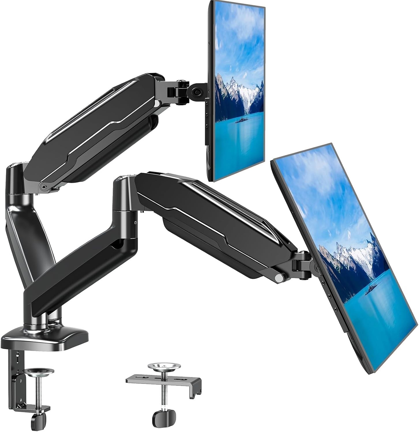 MOUNT PRO 32" Height Adjustable Dual Monitor Mount
