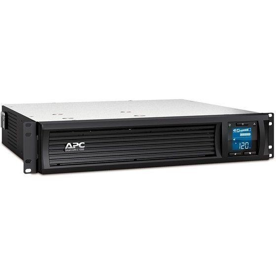 APC Smart-UPS C SMC1500-2UC - UPS (rackmountable) - AC 120V - 900Watt - 1440 VA -USB, Serial - output connectors : 6 - 2U - Black - with APC SmartConnect