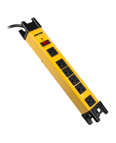 Forza Heavy-Duty 6-Outlet Surge Protector FSP-806