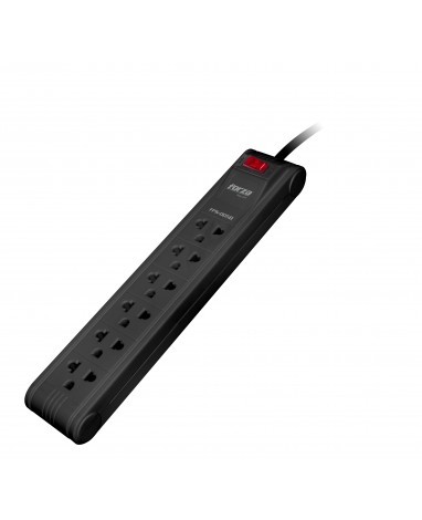 Forza 6 Outlet PowerStrip with Built-in Circuit Breaker FPS-005B