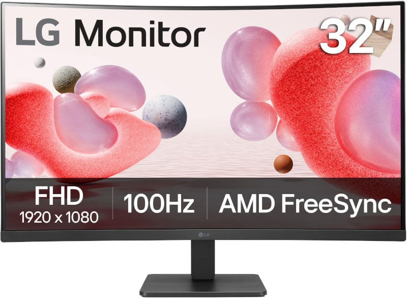LG 32" 32MR50C-B Curved