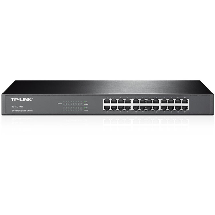 TP-Link TL-SG1024 24 Port Unmanaged Gigabit Rackmount Switch
