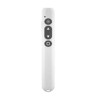 Presenter 2.4GHz Wireless Remote PPT with USB Receiver for PowerPoint Presentations – White MS002