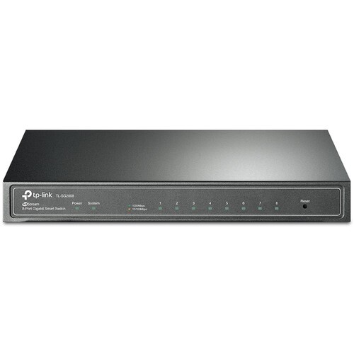 TP-Link JetStream TL-SG2008 V3 8-Port Gigabit Managed Switch