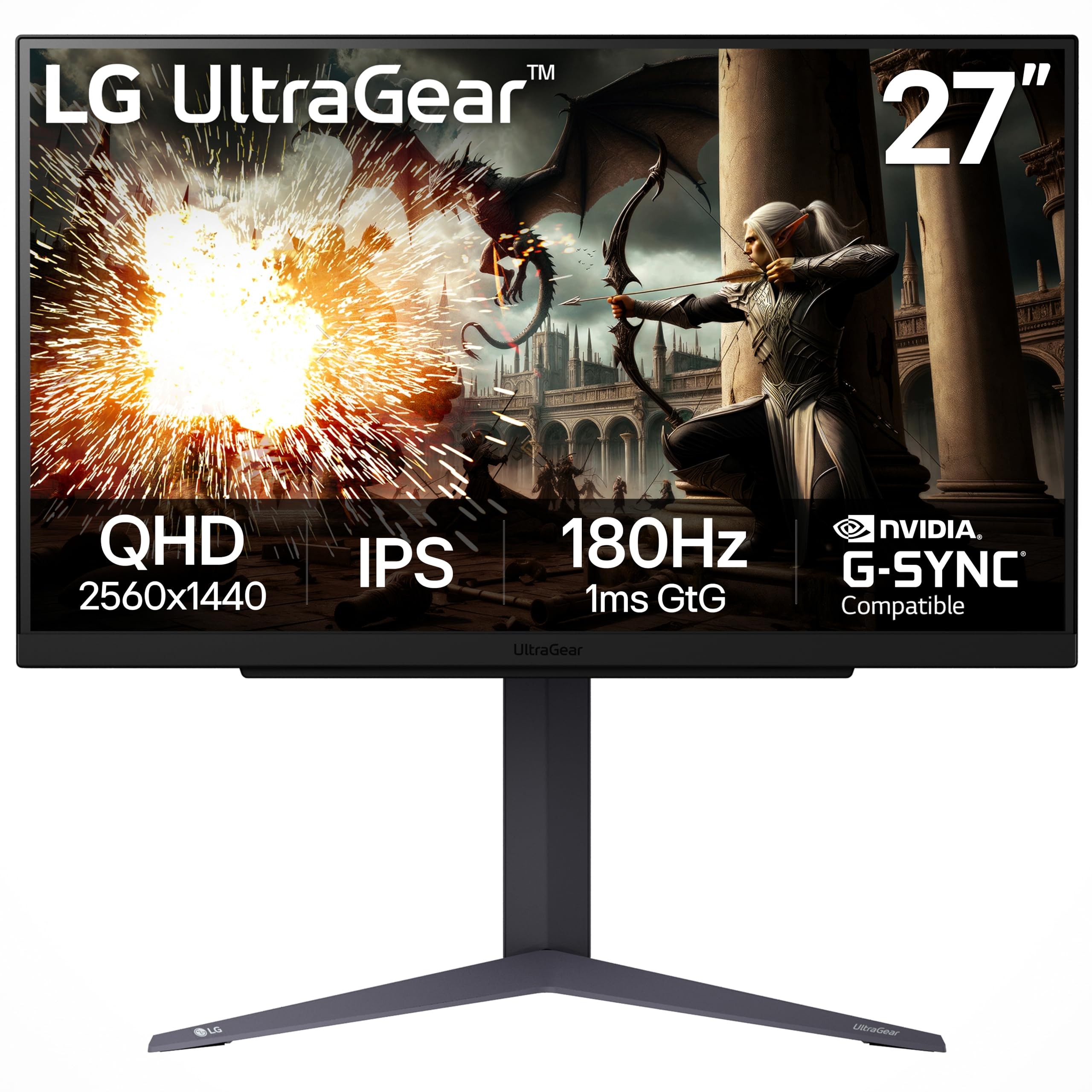 LG 27" UltraGear 27GS75Q-B Gaming