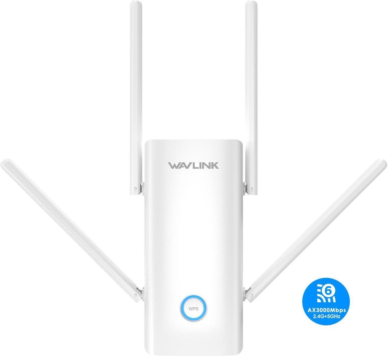 Wavlink AX1800 WiFi 6 Mesh Range Extender-Internet Booster WN583AX3