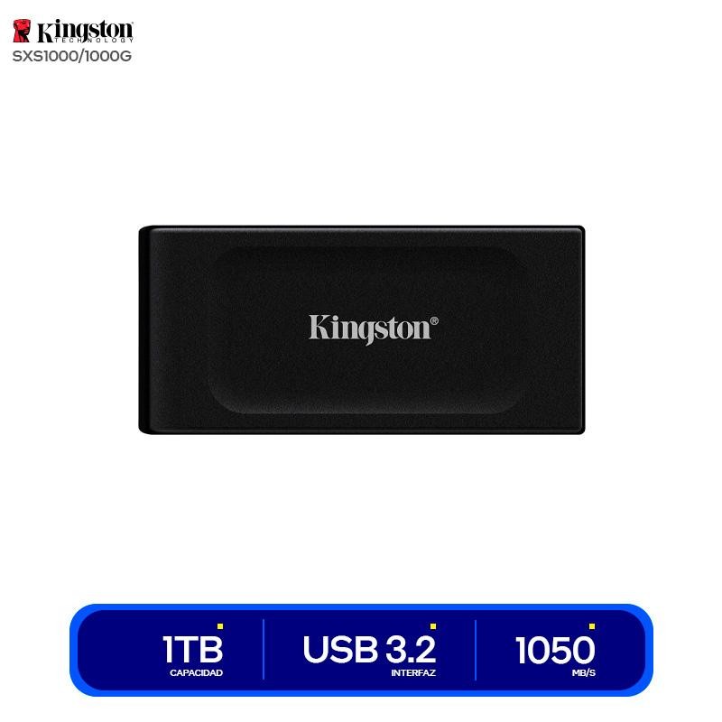 SSD Portable 1TB Kingston XS1000 (external) USB 3.2 Gen 2 (USB-C connector)