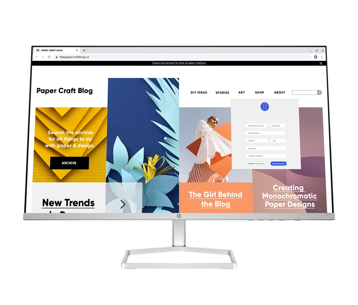HP 27" Series 5 527sw