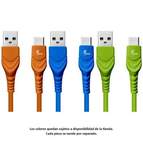 Cbl USB-C 4 pin to USB- A  1.2m Xtech XTG-238 diverse kleuren