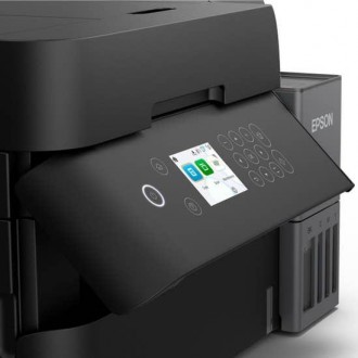 Epson EcoTank L6370 - Color Printer (Print, Scan, Copy with ADF) and Auto Duplex - LCD/ USB / Wi-Fi - Use: Ink Tank 504 ( Color & Black)