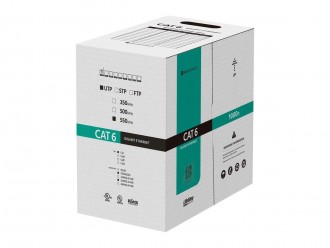 Monoprice Cat6 Ethernet Bulk Cable - Network Internet Cord - Stranded, 550Mhz, UTP, Pure Bare Copper Wire, 24AWG, 1000ft, Gray