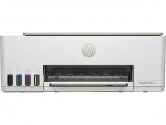 HP Smart Tank 523 All-in-One Printer A4 - (4A8S2A)Color, Perfect for Home Print, copy, scan - Print Speed Up to 22 ppm (Black) and 5 ppm (color) -  Hi Speed USB 2.0 - Include: 2 x HP GT53XL Black, HP GT52 Cyan,Magenta,Yellow, HP Black Printhead, HP Tri-co