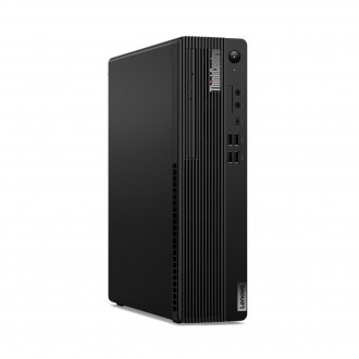 PC Lenovo ThinkCentre 12U3000UUS M70s SFF Gen 5 – Intel Core i5-14400 14th Gen – 16GB DDR5 5600Mhz (2-slot) – SSD 512GB NVMe 2280 (1-slot) – Intel UHD Graphics 730 – Wi-Fi 6E & Gigabit Ethernet – Windows 11 Pro – DVDWriter - Black - Input Ports: 8x USB, 1
