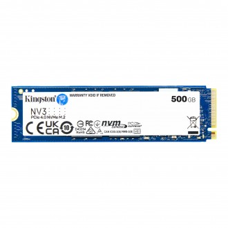 Kingston 500GB NV3 NVMe M.2 PCIe 4.0 SSD