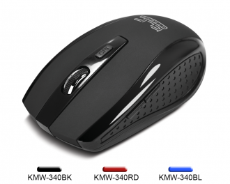 Klip Xtreme "Klever" 6-Button Wireless Nano USB Optical Mouse KMW-340