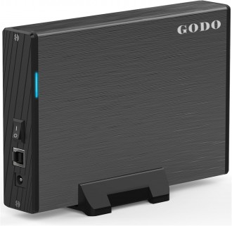 GODO USB 3.0 to 3.5 Inch Hard Drive Vertical External Docking with Stand up to 18TB