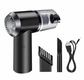 Air Duster-Vacuum Cleaner Wireless USB Rechargeable 3 In 1 Handheld  for Home and Car Mini Power Suction