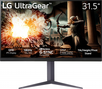 LG 32" UltraGear 32GS75Q-B Gaming