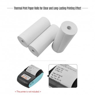 Thermal Paper Roll 80*30mm  for All Mini 3 inch Inkless Wireless Thermal POS Receipt Bill Printer - BPA free