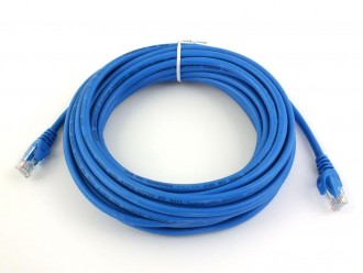 Cbl Patch 25ft Cat5 Blue RJ-45 SatMaximum 907118
