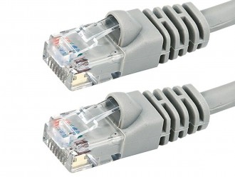 Monoprice CAT6 10FT Patch Cable (Grey)