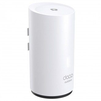 TP-Link Deco Outdoor WiFi (X50-Outdoor) – AX3000 Dual Band WiFi 6, Dual Gigabit Ports, Weatherproof, Works with Deco Mesh, Pole/Wall/Table Mount, 1-Pack