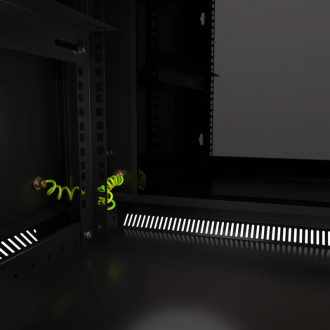 Nexxt 9U Fixed Wall Cabinet Enclosure 