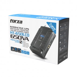 Forza HT-650LCD Interactive UPS 650VA/390W 120V