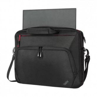 Lenovo Essential Plus Carrying Case Rugged (Briefcase) for 15.6" Notebook - Black 4X41A30365