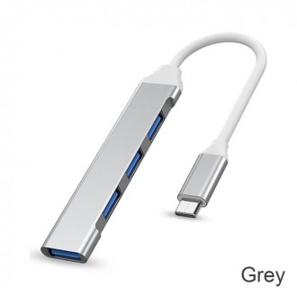 USB C HUB 3.0 Type C 4 Port Multi Splitter Adapter OTG For Lenovo Xiaomi Macbook PC Computer Accessories