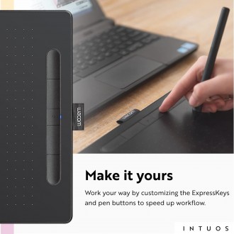 Wacom Intuos Bluetooth Graphics Drawing Tablet (Medium Size)