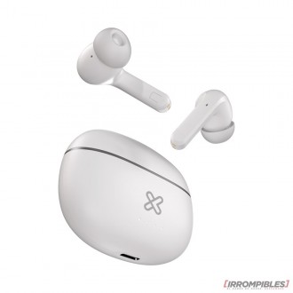 Klip Xtreme "EdgebudsPro" True Wireless Active Noise Canceling Stereo Earbuds KTE-750 WHT