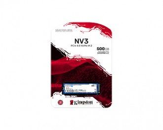 Kingston 500GB NV3 NVMe M.2 PCIe 4.0 SSD